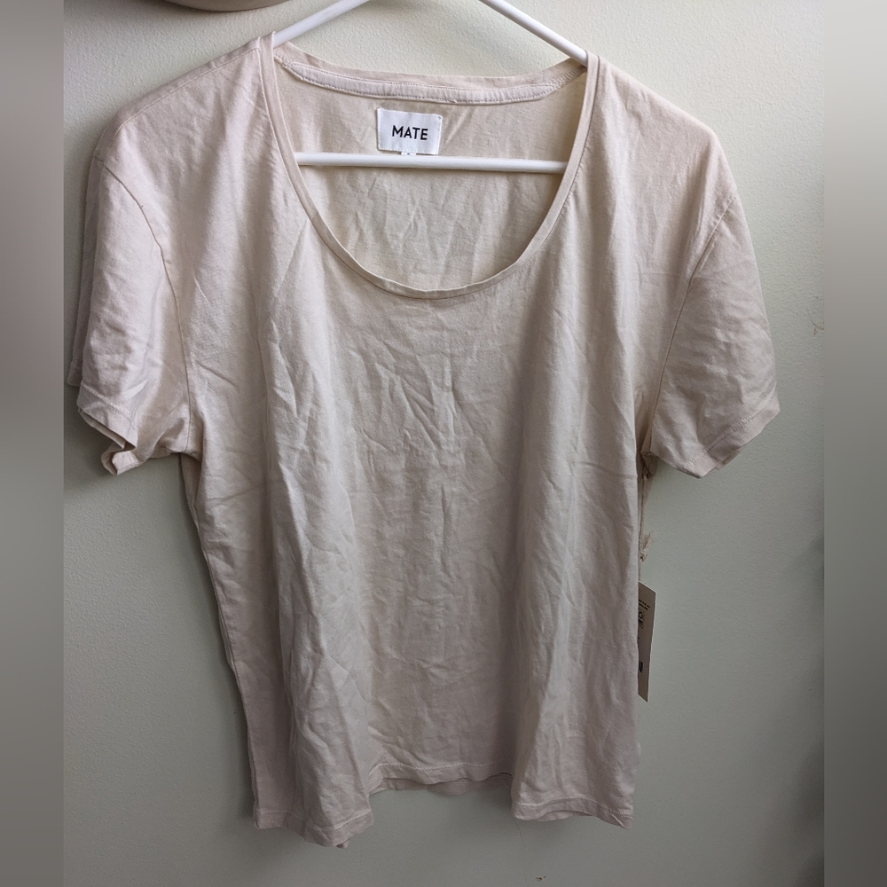 Mate the Label scoop neck tshirt